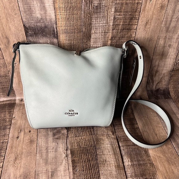 Coach Handbags - Coach Duffle Blue Leather Crossbody Bag, Small size